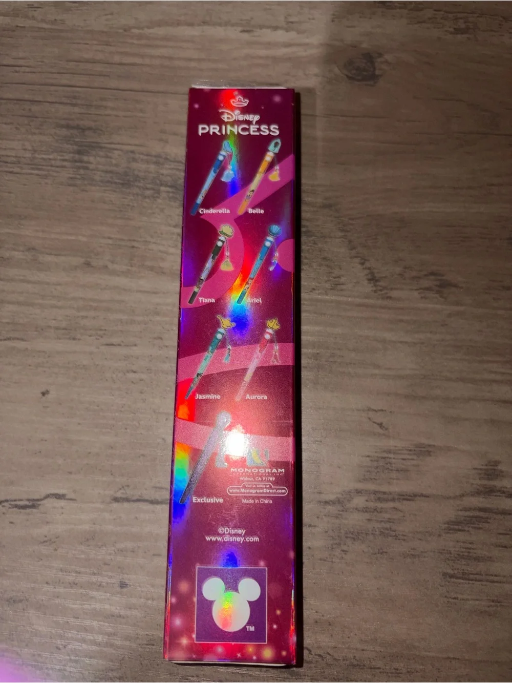 🆕💜 Disney Princess 3D Head Topper Spinning Pen Mystery Blind Box NIB Monogram